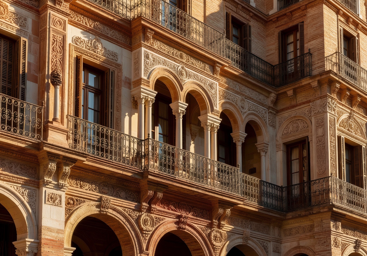 Beautiful Spanish architecture details