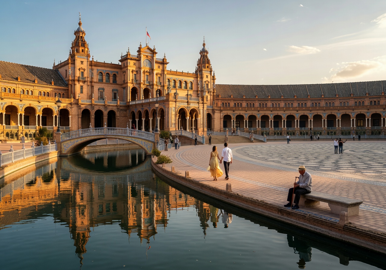 Plaza de Espana in Seville